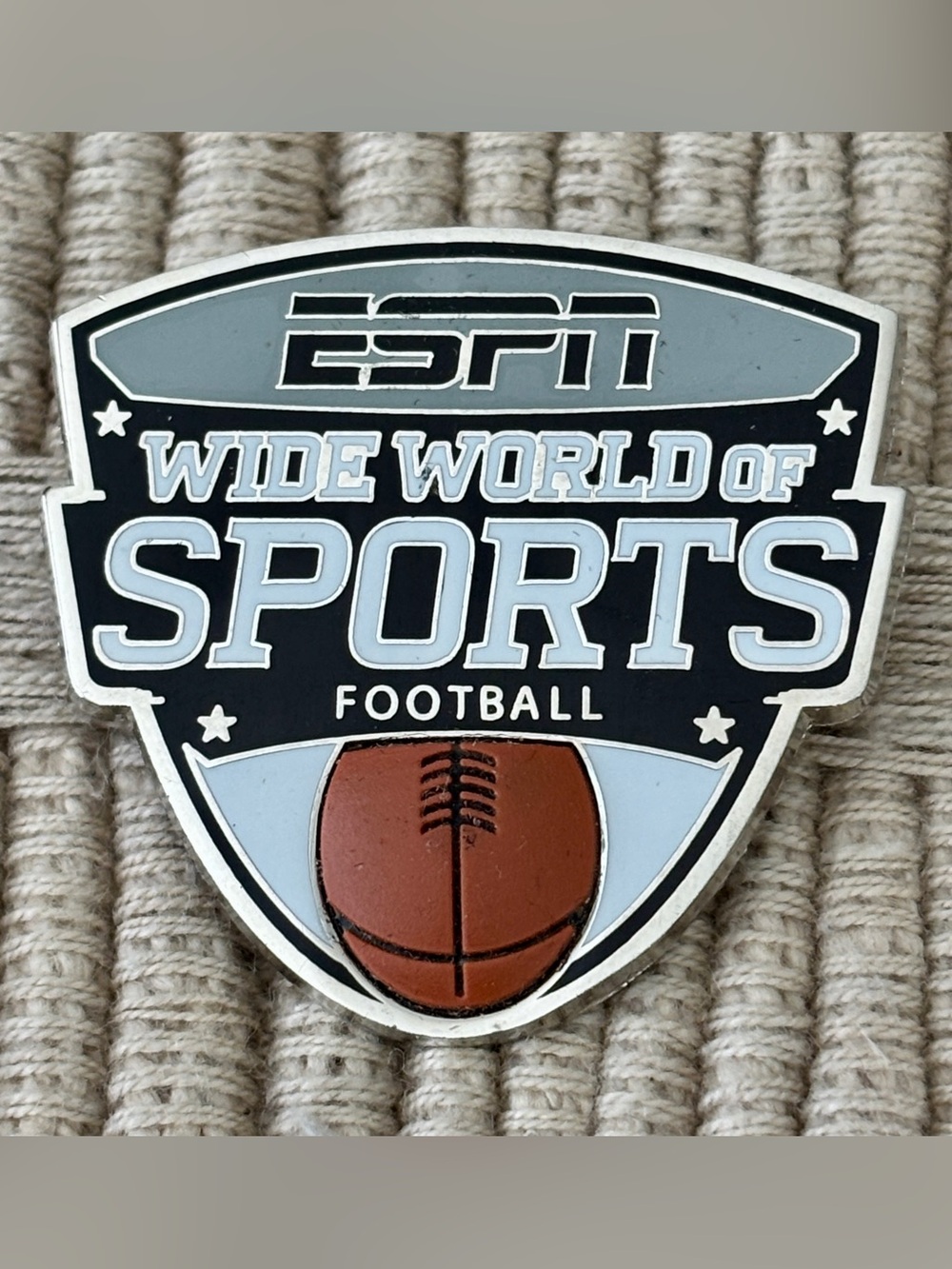 DISNEY 2010 ESPN Wide World of Sports Football Starter Pack Pin